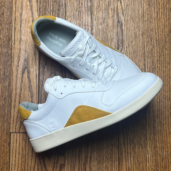 New Everlane The Re Leather Court Sneaker White mens 9 womens 11 - Picture 4 of 12
